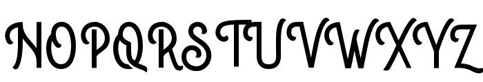 Sabatons Font UPPERCASE