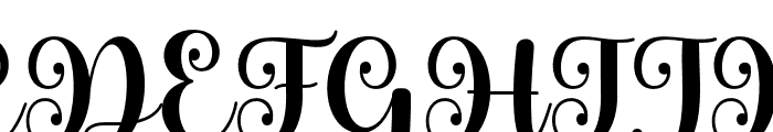 Sabelia-Regular Font UPPERCASE