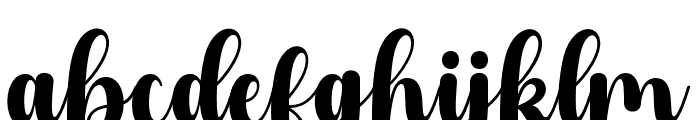 Sabelia-Regular Font LOWERCASE