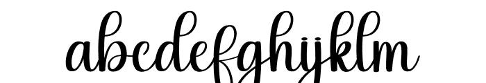 Sabelia Font LOWERCASE