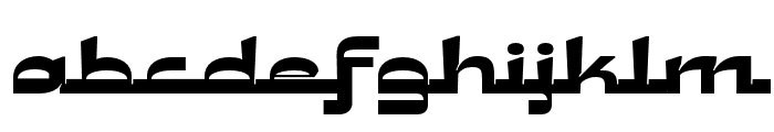 Sabily Regular Font LOWERCASE