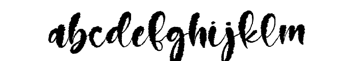 Sabrinah Font LOWERCASE