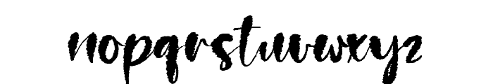 Sabrinah Font LOWERCASE