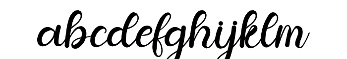 Sabryna Font LOWERCASE