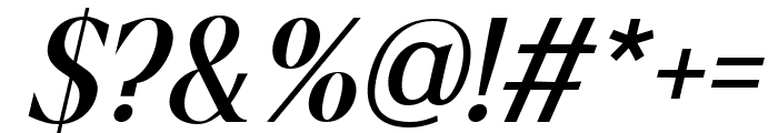 Sabuan Island Medium Italic Font OTHER CHARS