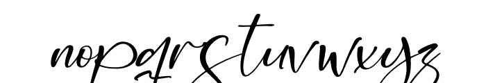 Sacholla Italic Font LOWERCASE