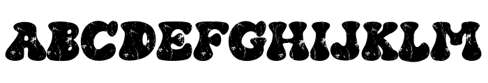 Sacred Grunge Font UPPERCASE