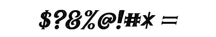 SacredBridgeOldItalic-Italic Font OTHER CHARS