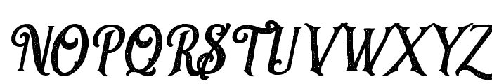 SacredBridgeOldItalic-Italic Font UPPERCASE