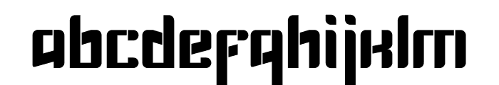 Sadar Senso Font LOWERCASE