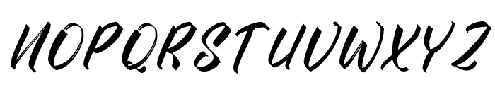 Sadhabit Italic Font LOWERCASE