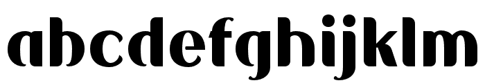 Sadigu-ExtraBold Font LOWERCASE