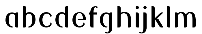 Sadigu-Regular Font LOWERCASE