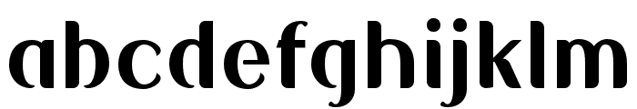 Sadigu-SemiBold Font LOWERCASE