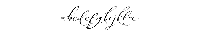 Sadlyne_script Script Font LOWERCASE