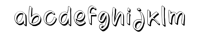Sadow World Regular Font LOWERCASE
