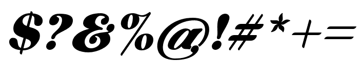 Saestwo-Italic Font OTHER CHARS