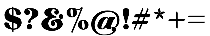 Saestwo-Regular Font OTHER CHARS