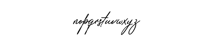 SafarnamaSignature-Regular Font LOWERCASE