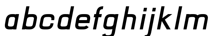 Saffar Regular Italic Font LOWERCASE