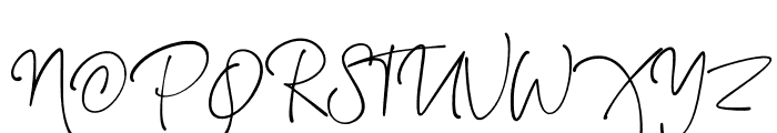 Safiar Signature Font UPPERCASE