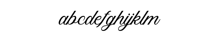 Sage Butterfly Font LOWERCASE