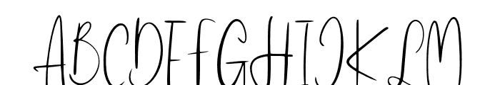 Sageletter Font UPPERCASE