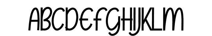 Sagetty Font UPPERCASE