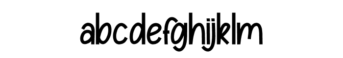 Sagetty Font LOWERCASE