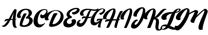 Sagha Font UPPERCASE