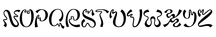 Sagira-Regular Font UPPERCASE