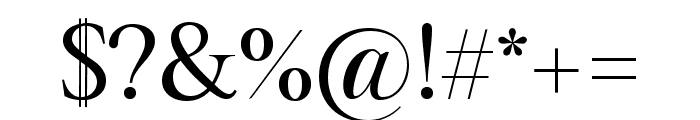 Sagitha Serif Font OTHER CHARS