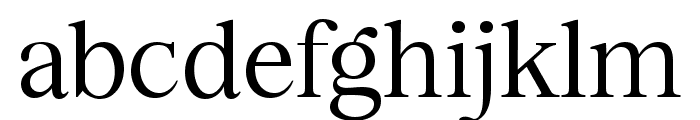Sagitha Serif Font LOWERCASE