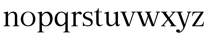 Sagitha Serif Font LOWERCASE