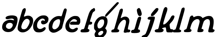 Sagittarius Italic Font LOWERCASE