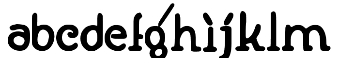 Sagittarius Regular Font LOWERCASE