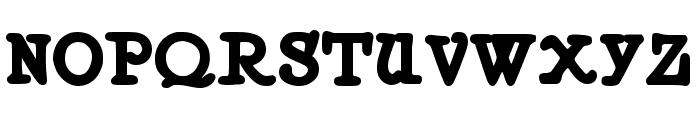 Sagittarius Slab Bold Font UPPERCASE