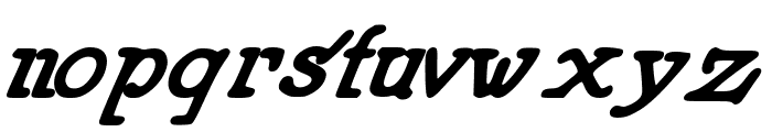 Sagittarius Slab Italic Font LOWERCASE