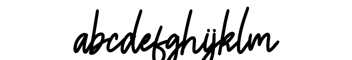 Saglity Font LOWERCASE