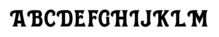 SagradaFamiliaMedSpurs Font UPPERCASE