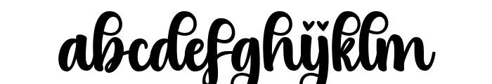 Sahir Yesta Font LOWERCASE