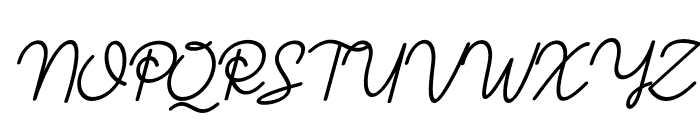 SahurBosku-ScriptItalic Font UPPERCASE