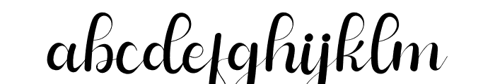 Sahyan Maglin Font LOWERCASE