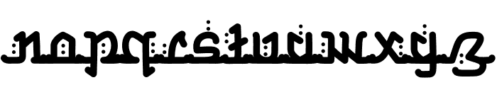 Saifullah Font LOWERCASE