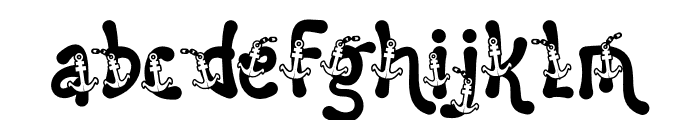 Sailing Scribe Four Font LOWERCASE