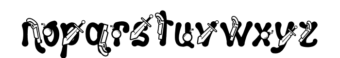 Sailing Scribe Two Font LOWERCASE