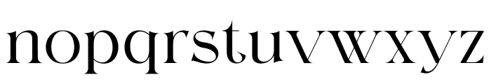 Saillen Font LOWERCASE