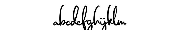 Saillendya-Regular Font LOWERCASE