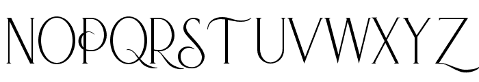 SaintPauline-Regular Font UPPERCASE