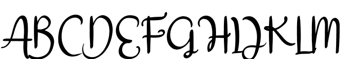 Saintory Font UPPERCASE